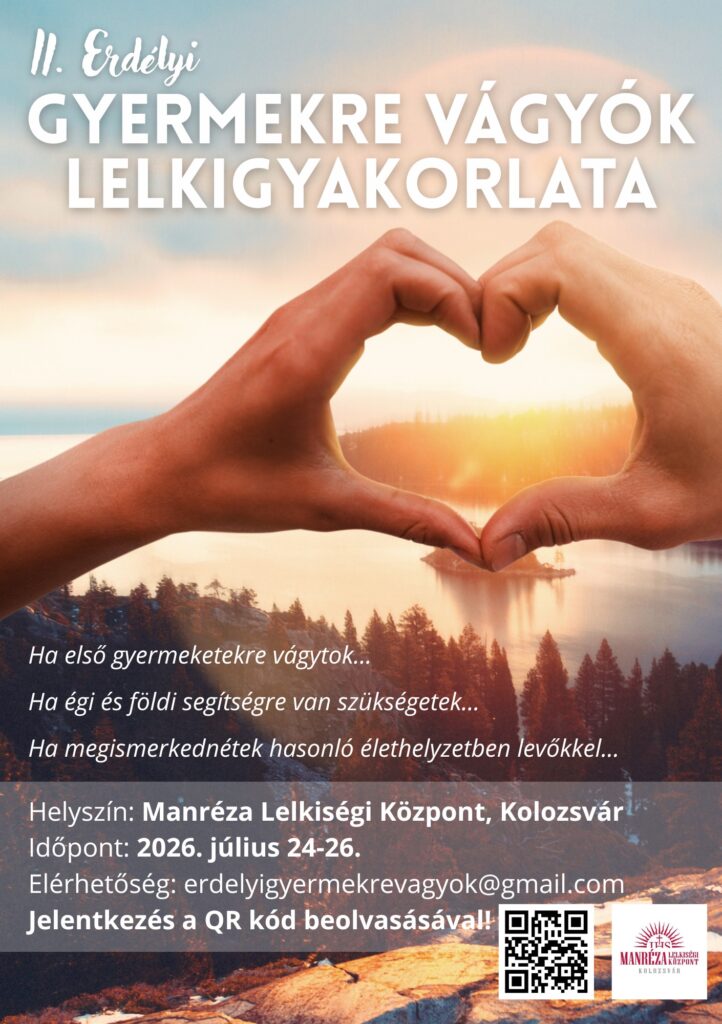 Manréza Kolozsvár gyermekre vágyók lelkigyakorlata