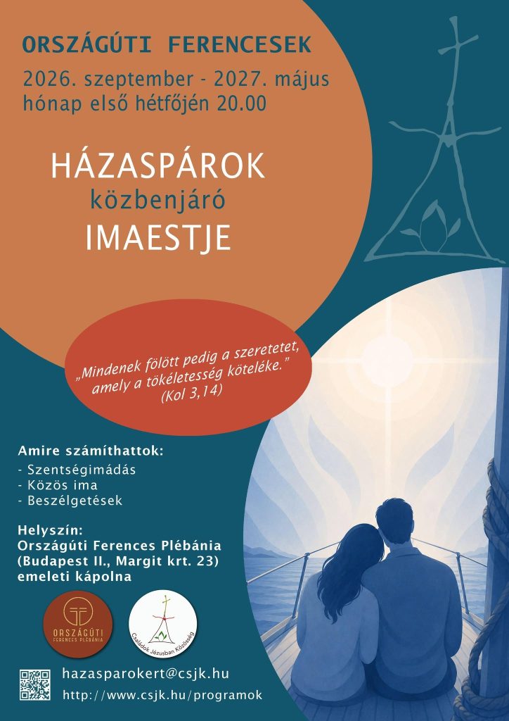Országúti ferencesek plakát_ imaest